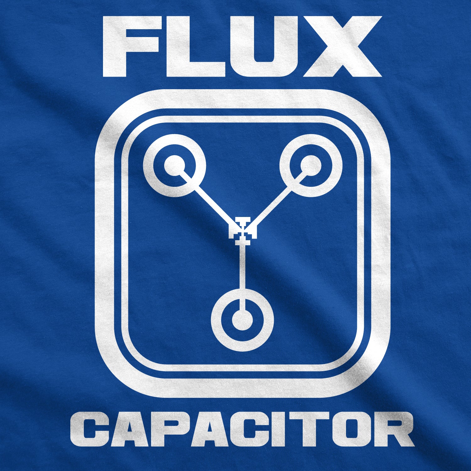 Funny Heather Royal - Flux Flux Capacitor Mens T Shirt Nerdy TV & Movies Retro Tee
