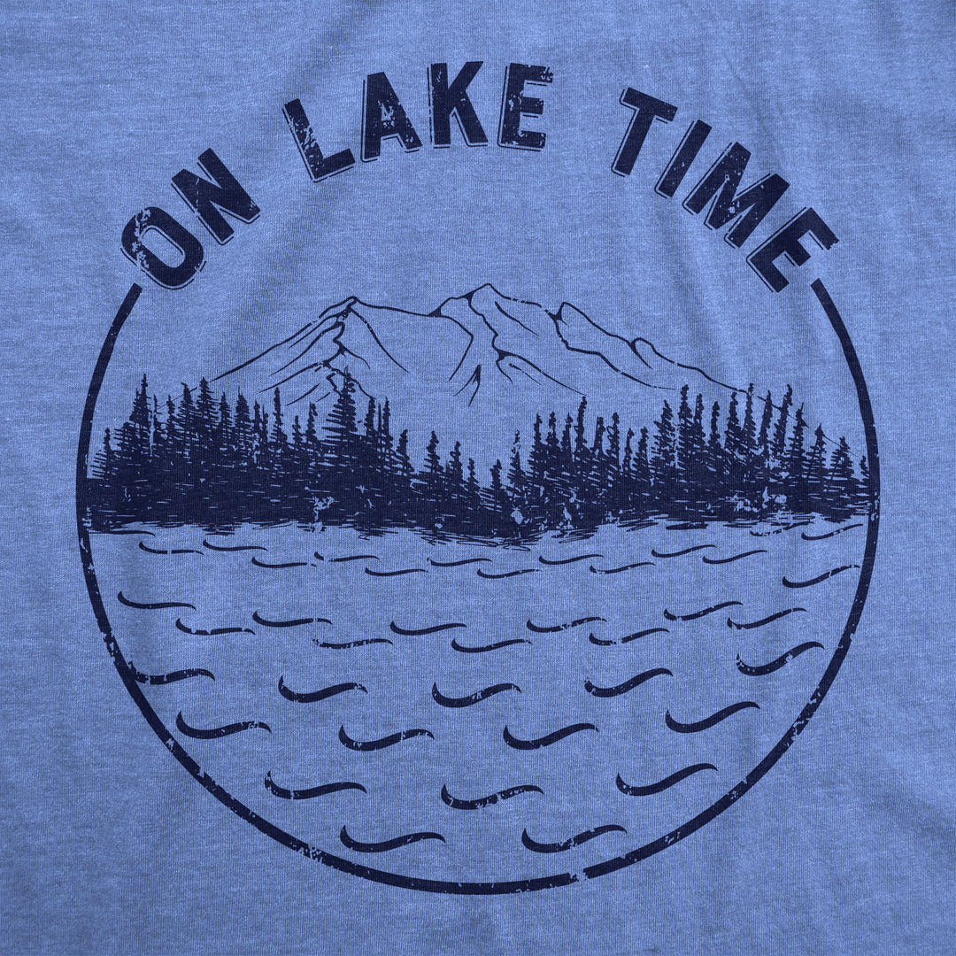 On Lake Time Men's T Shirt