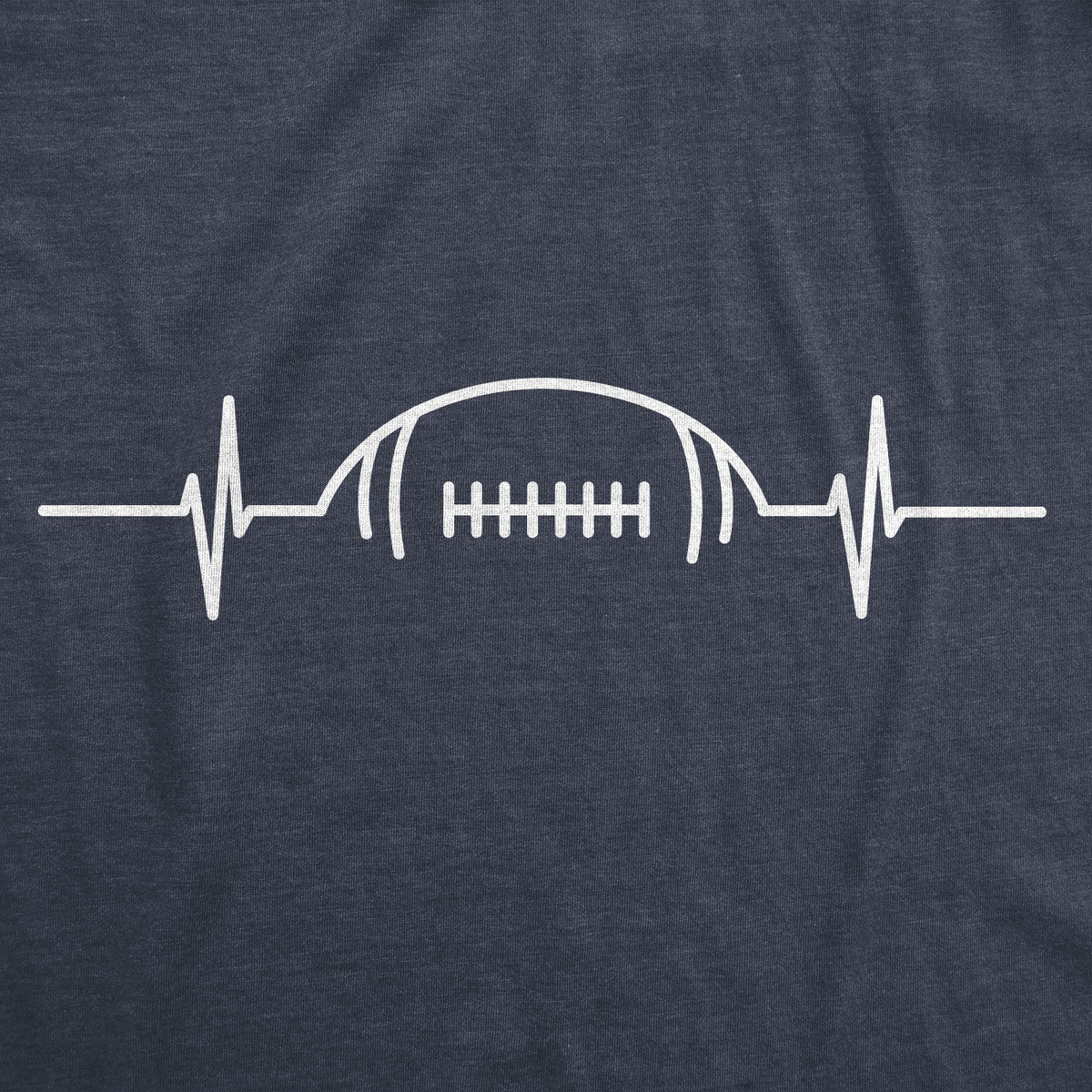 Football Heart Rate Men&#39;s T Shirt