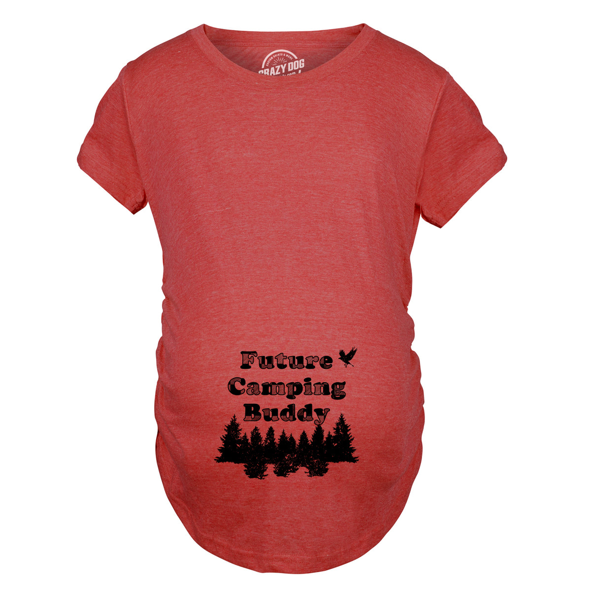 Future Camping Buddy Maternity T Shirt