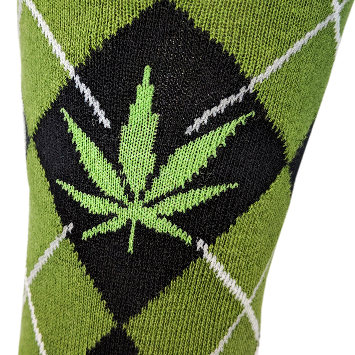 Argyle Marijuana Socks