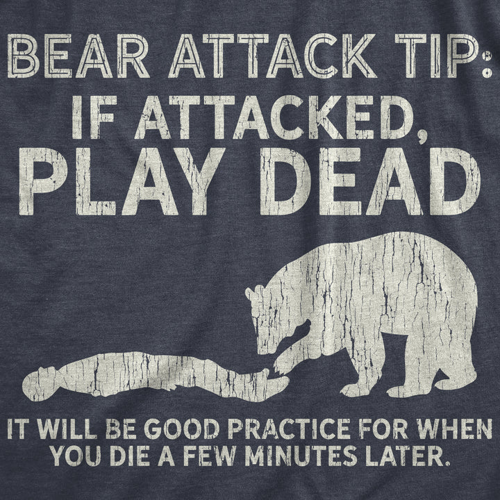 Bear Attack Tip Men's T Shirt