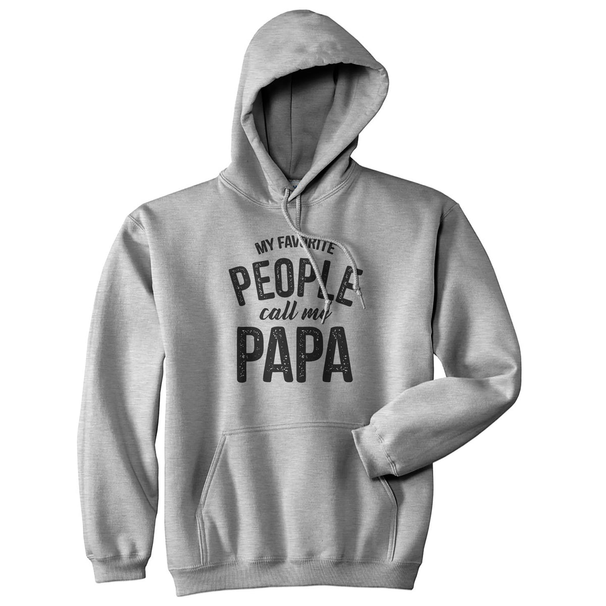 Funny Heather Grey - Papa My Favorite People Call Me Papa Hoodie Nerdy Father&#39;s Day Tee