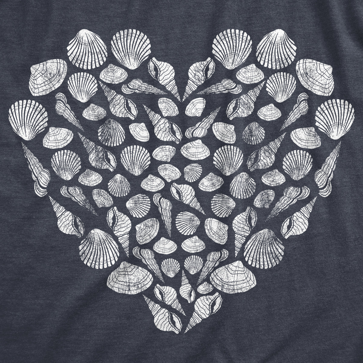 Shell Heart Women&#39;s T Shirt