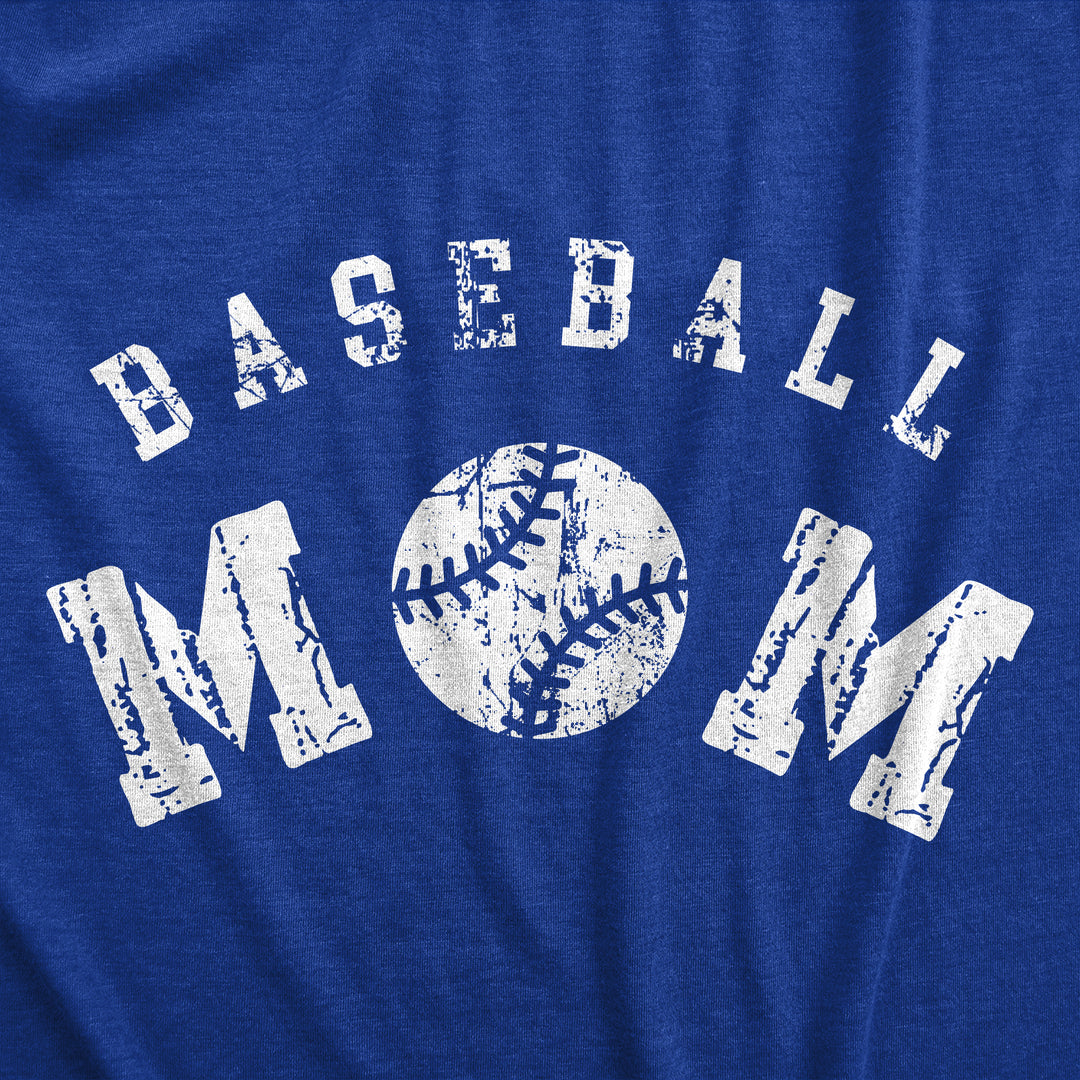 Baseball Mom Women's T Shirt