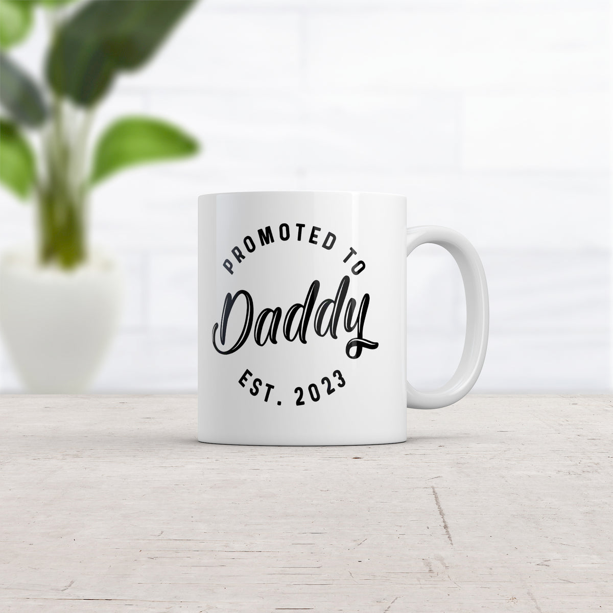 Promoted To Daddy 2023 Mug