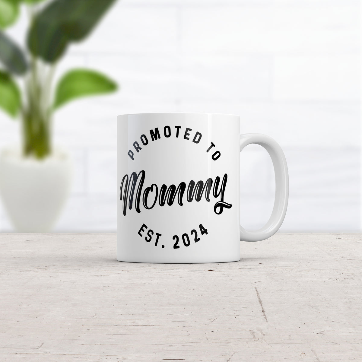 Promoted To Mommy 2024 Mug