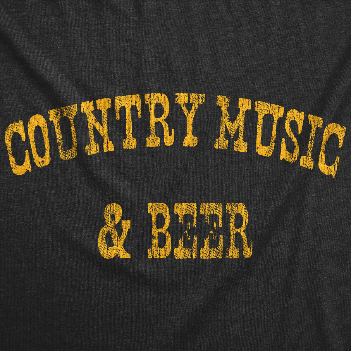 Country Music And Beer Women&#39;s T Shirt