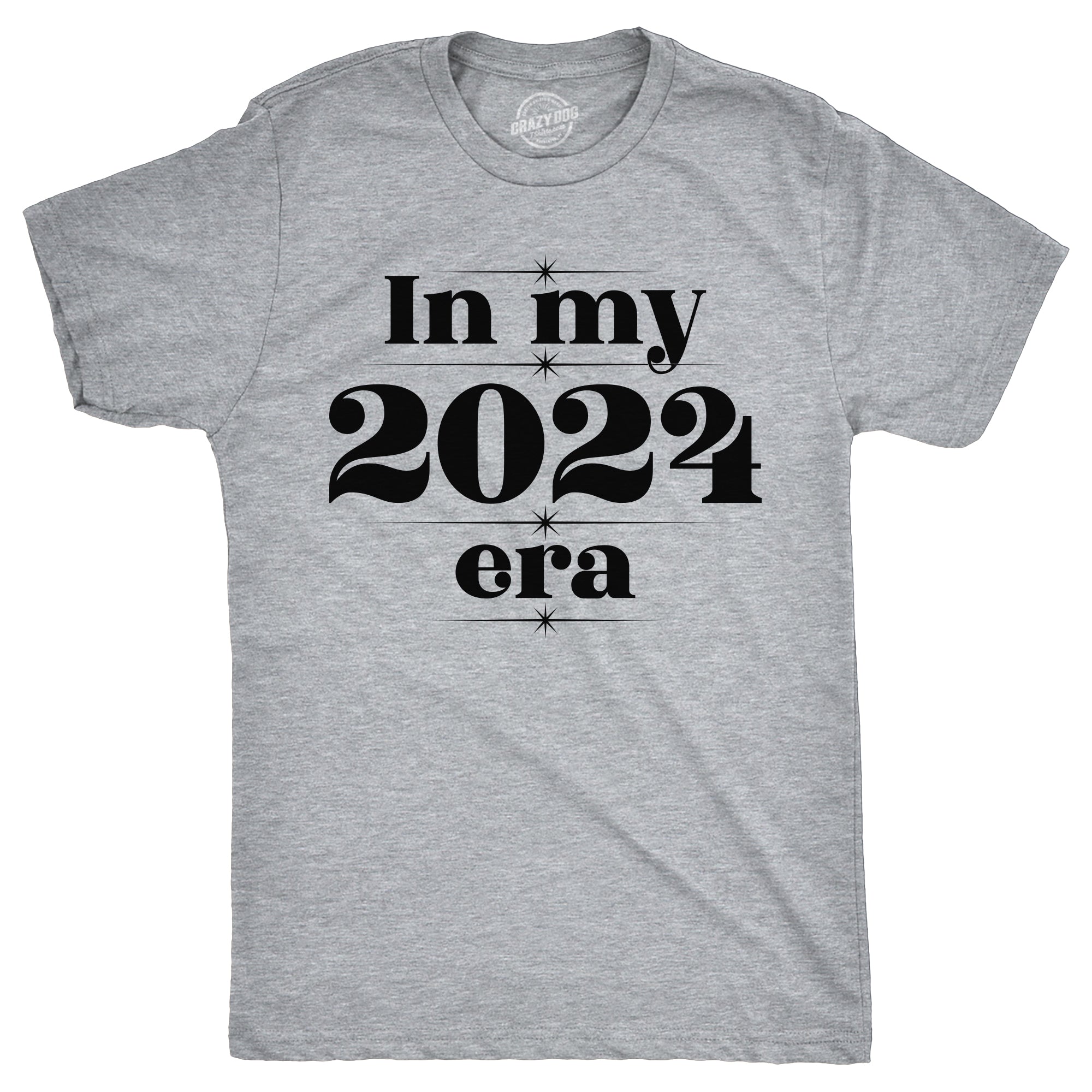 Funny Light Heather Grey - In My 2024 Era In My 2024 Era Mens T Shirt Nerdy sarcastic Tee