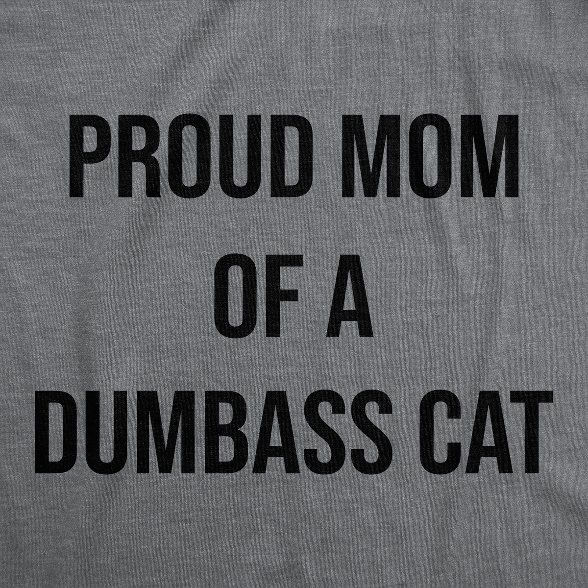 Proud Mom Of A Dumbass Cat Women&#39;s T Shirt