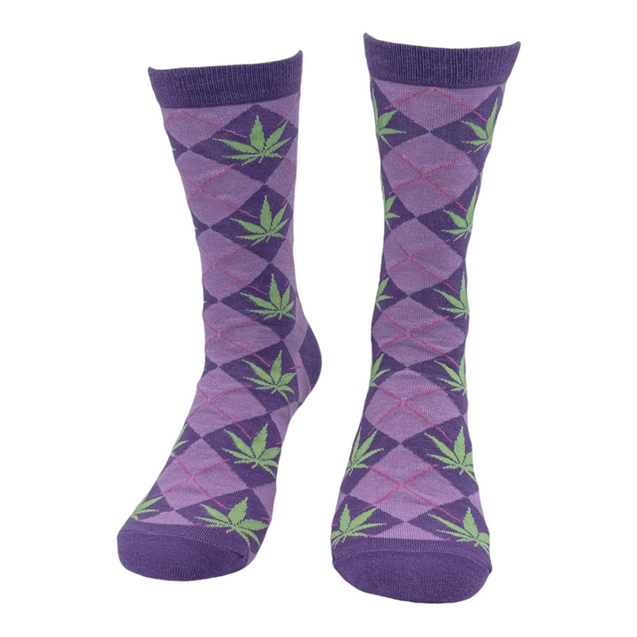 Women's Argyle Weed Socks