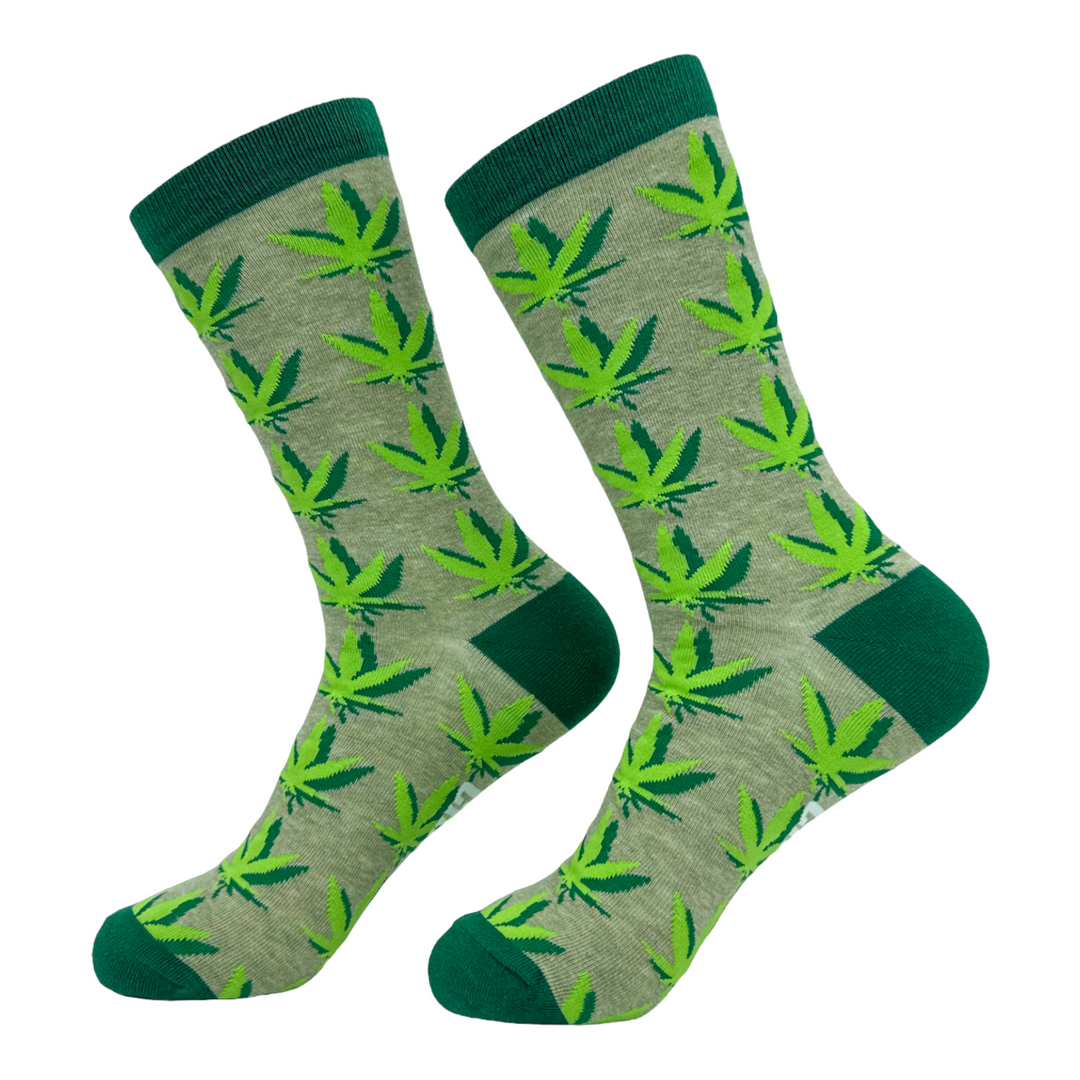 Women's Cannabis Columns Socks