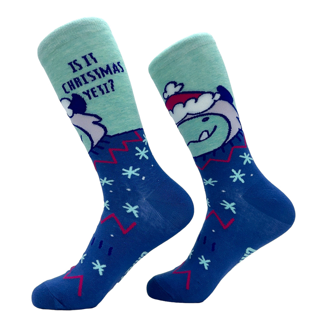 Women's Is It Christmas Yeti Socks