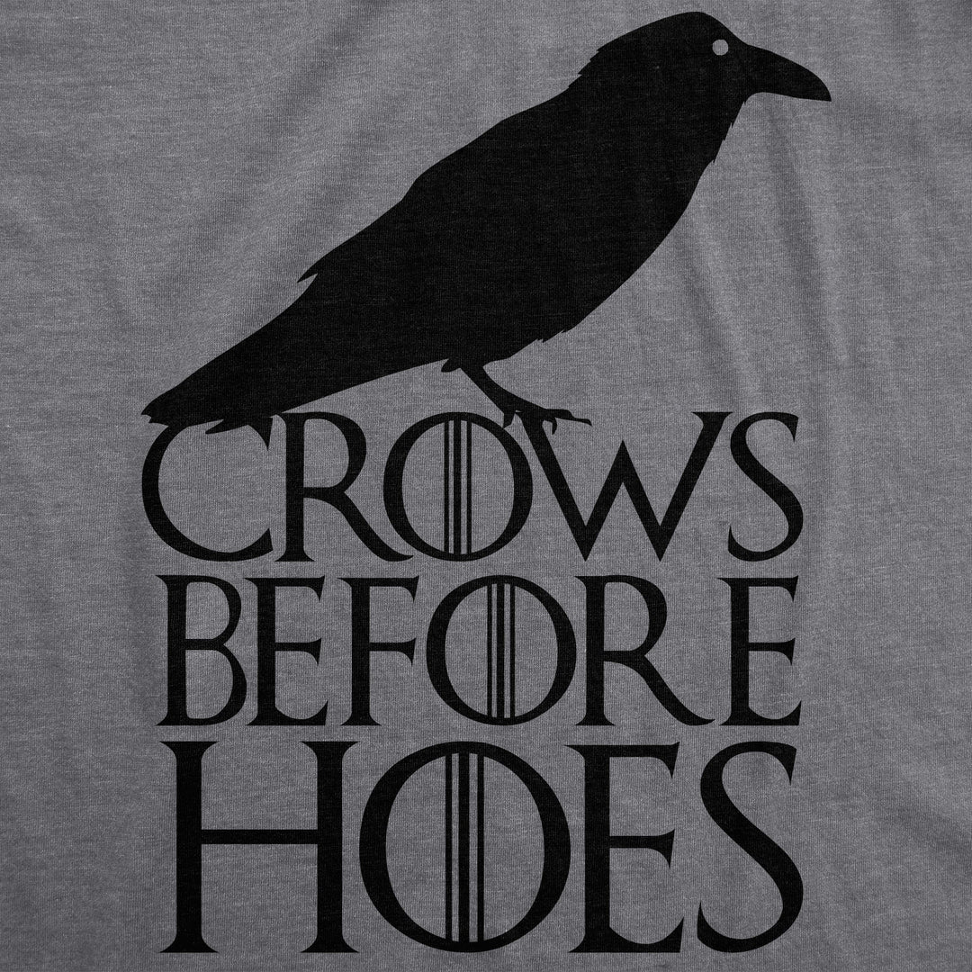 Crows Before Hoes Men's T Shirt