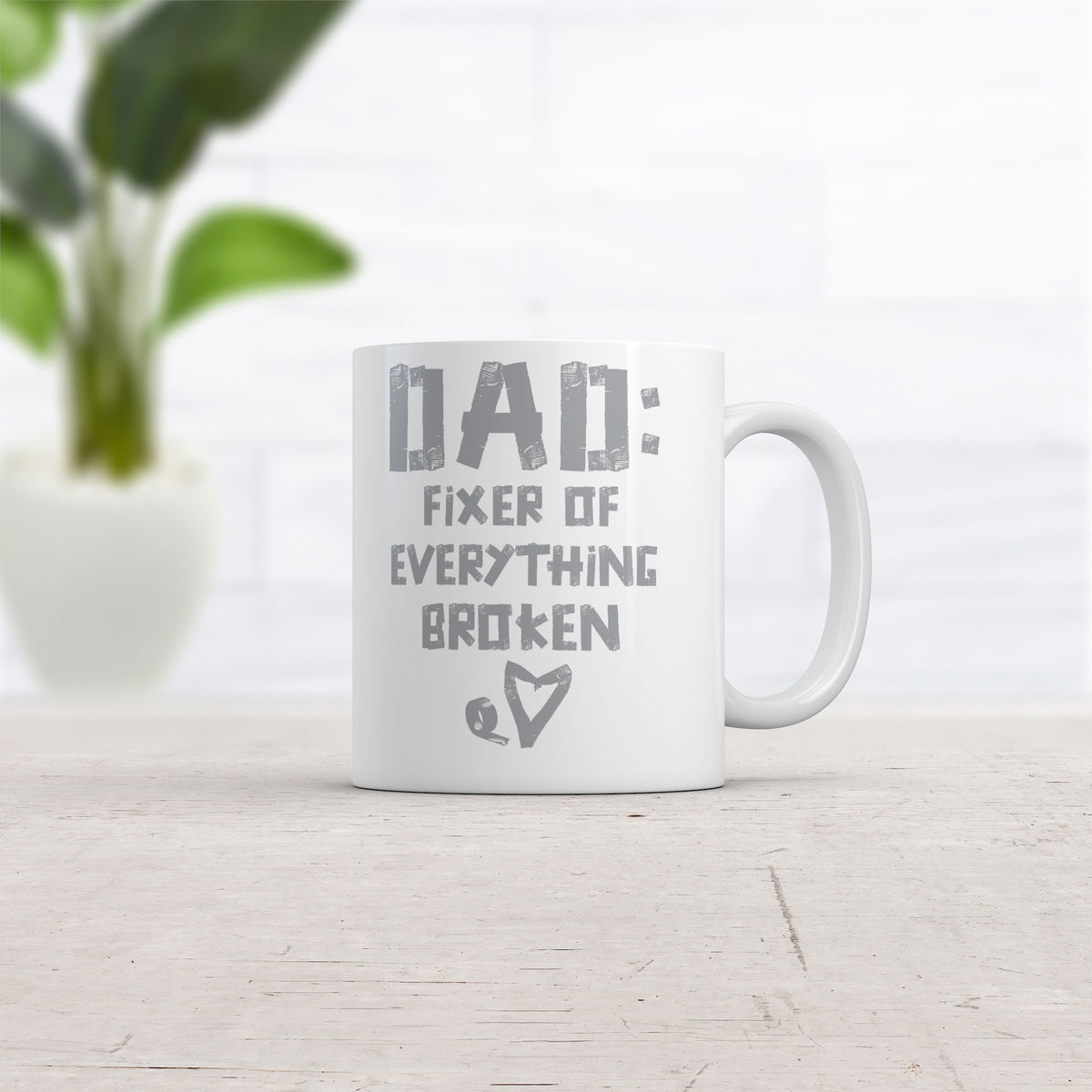 Dad Fixer Of Everything Broken Mug