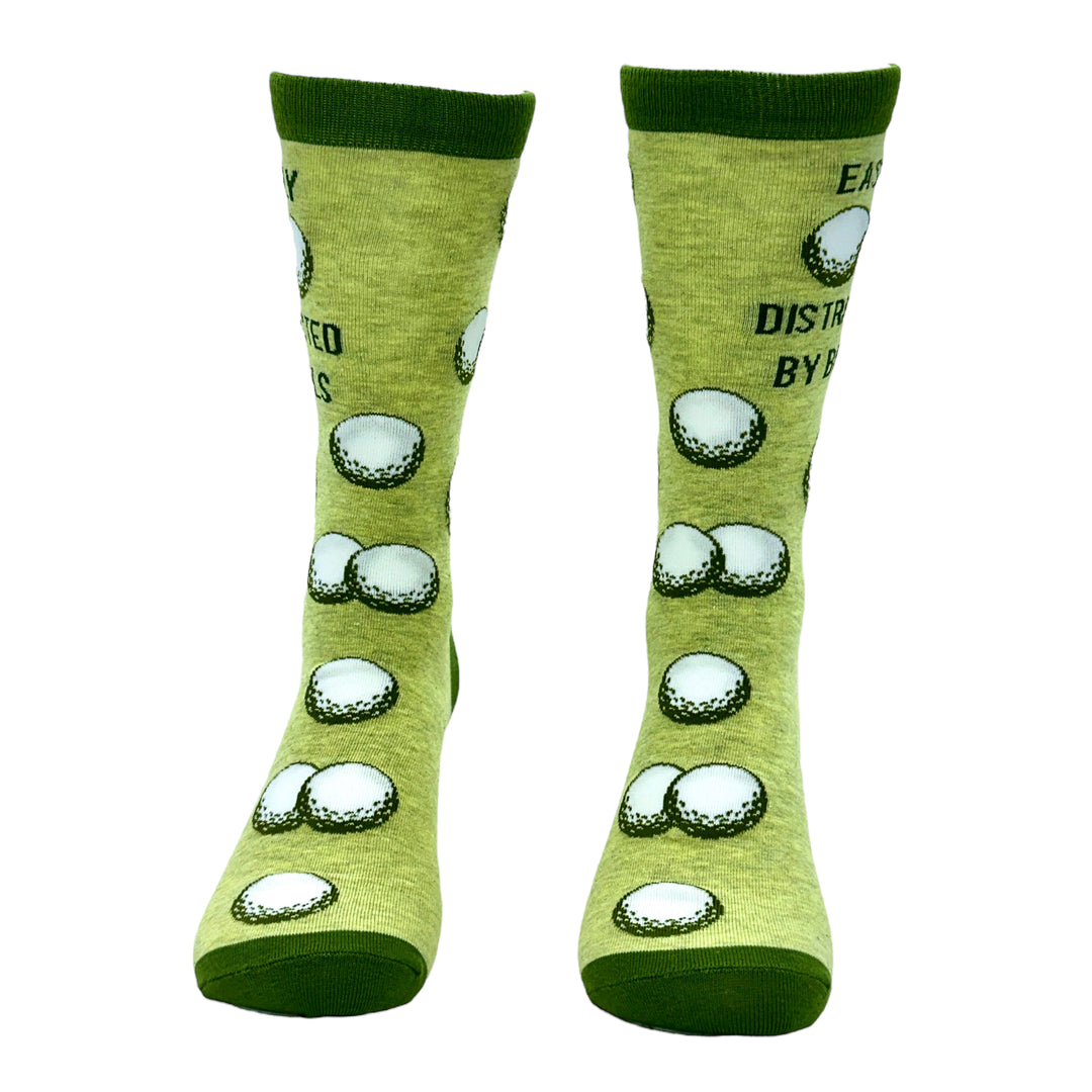 Men's Easily Distracted By Balls Socks