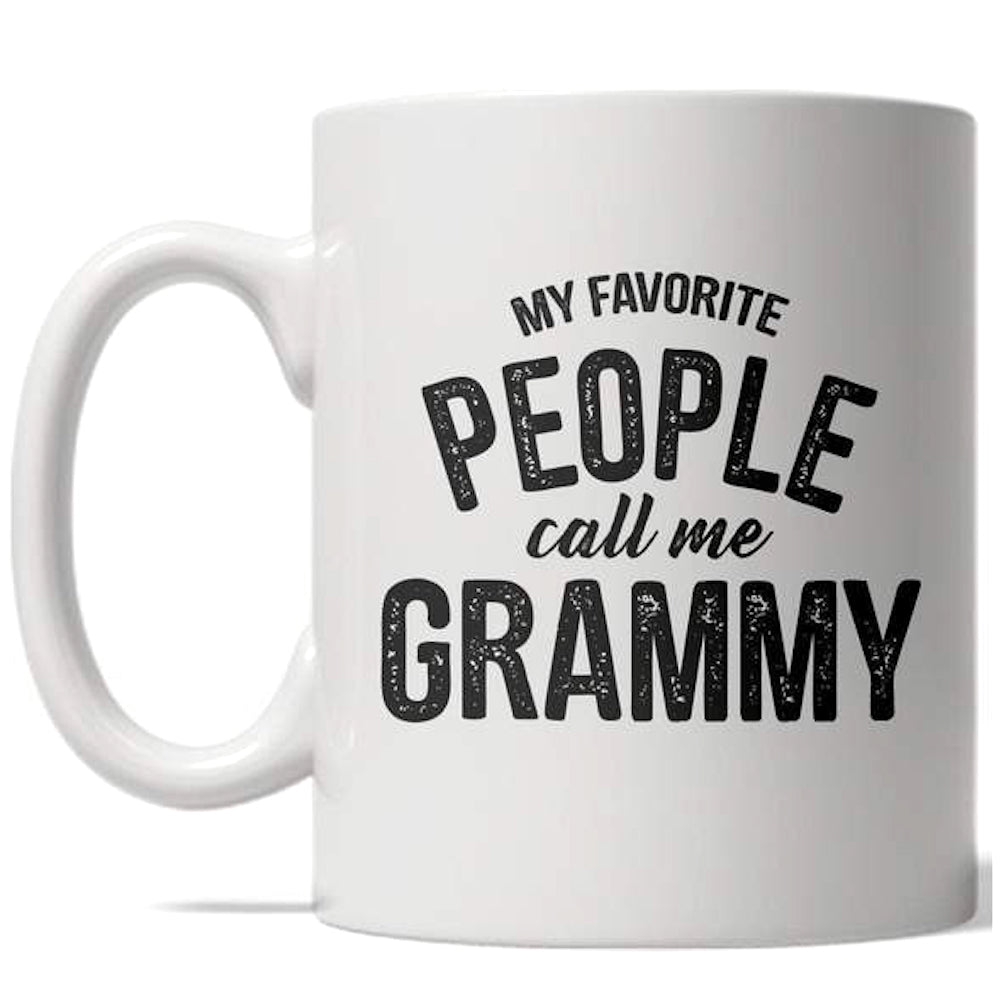 Funny Grammy My Favorite People Call Me Grammy Coffee Mug Nerdy Mother&#39;s Day grandmother Tee