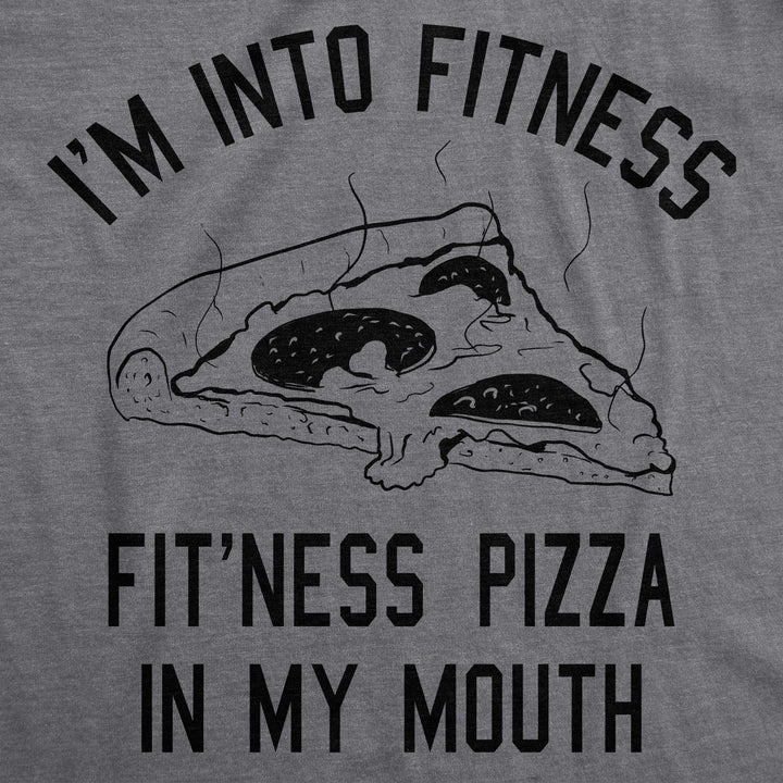 Fitness Pizza In My Mouth Women's T Shirt