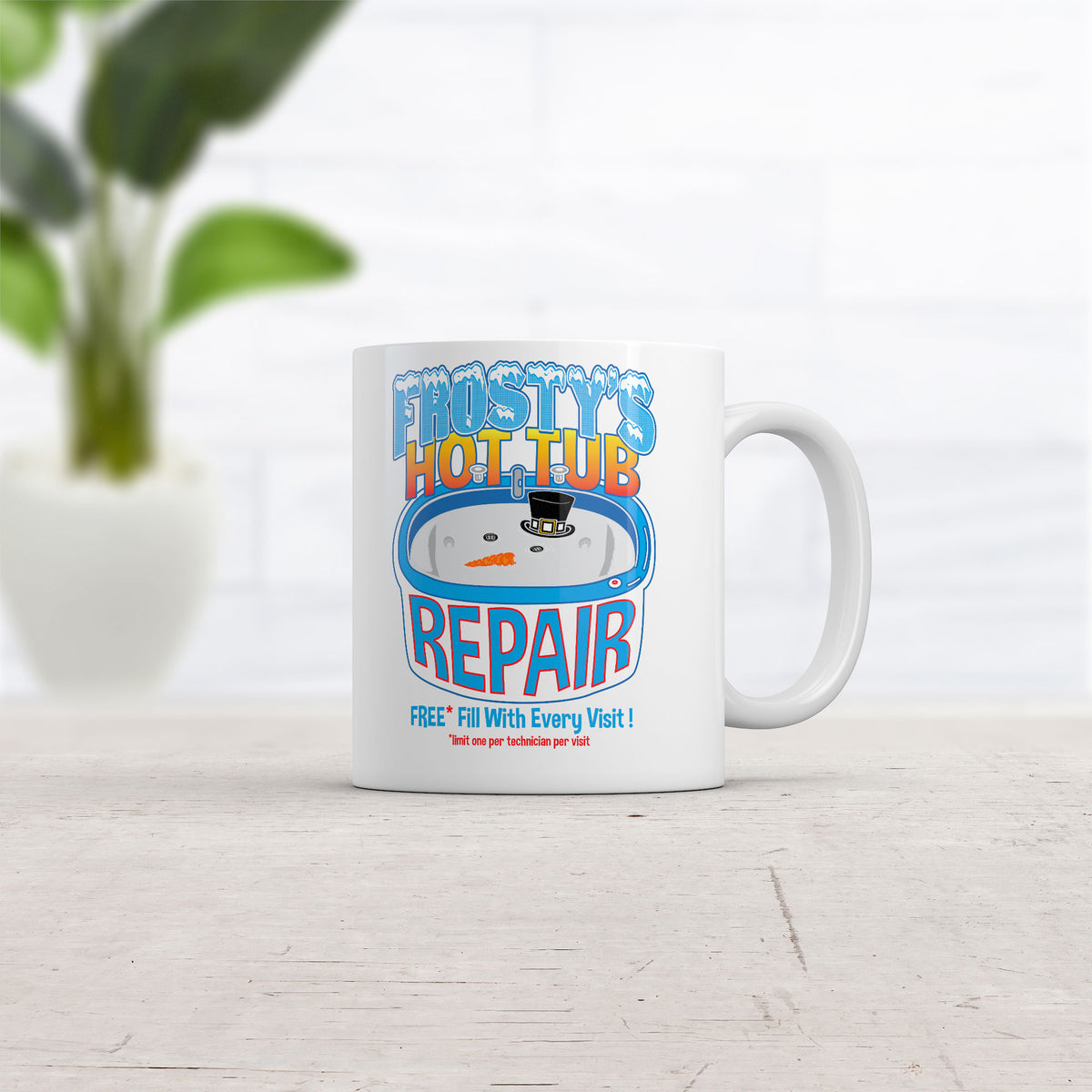Frostys Hot Tub Repair Mug