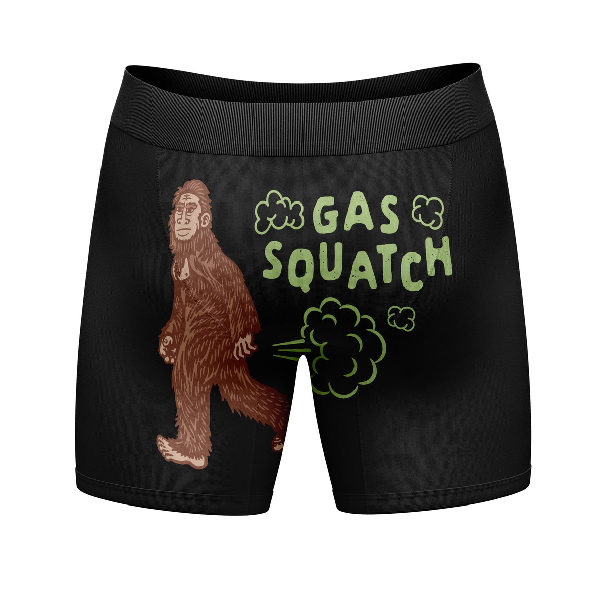 Funny Gas Squatch Gas Squatch Nerdy Father&#39;s Day Sarcastic Toilet Tee