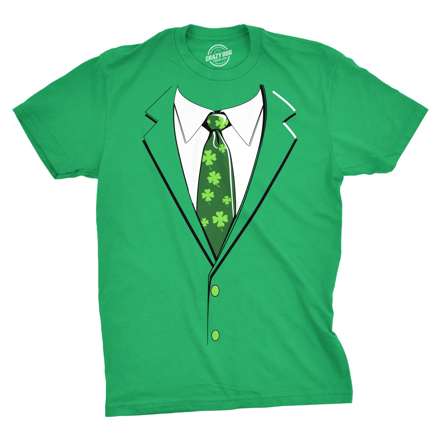 Green tuxedo t shirt sales