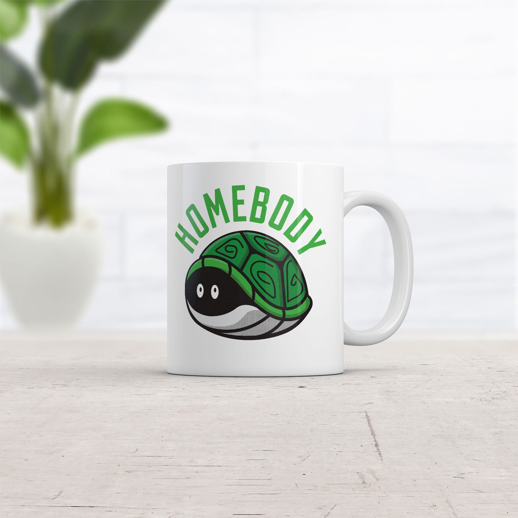 Funny White Homebody Coffee Mug Nerdy sarcastic Introvert Tee