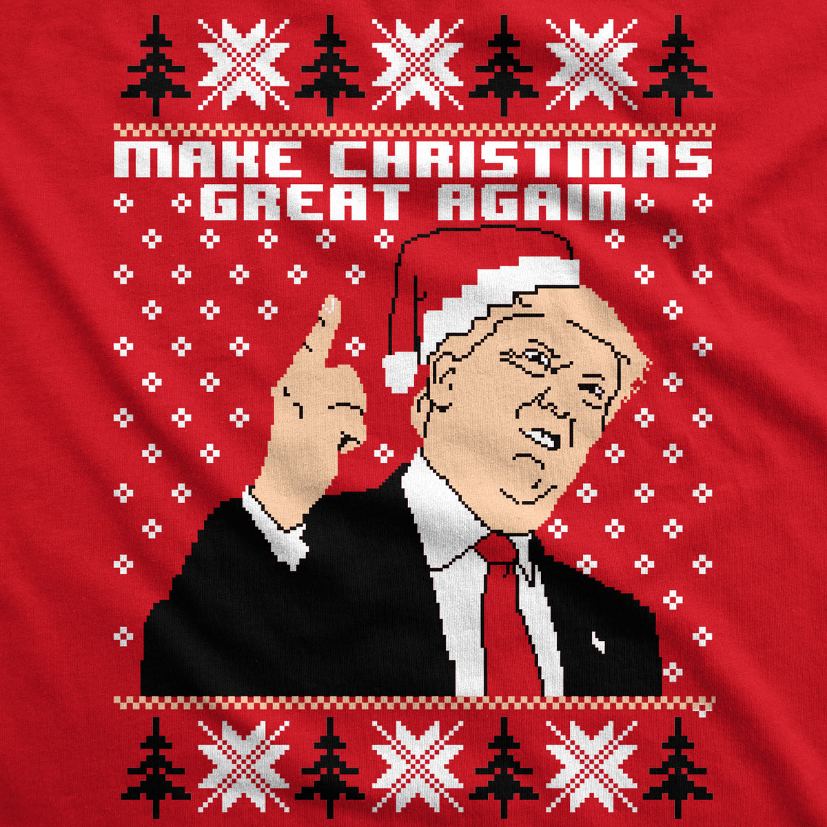Make Christmas Great Again Ugly Christmas Sweater Men&#39;s T Shirt