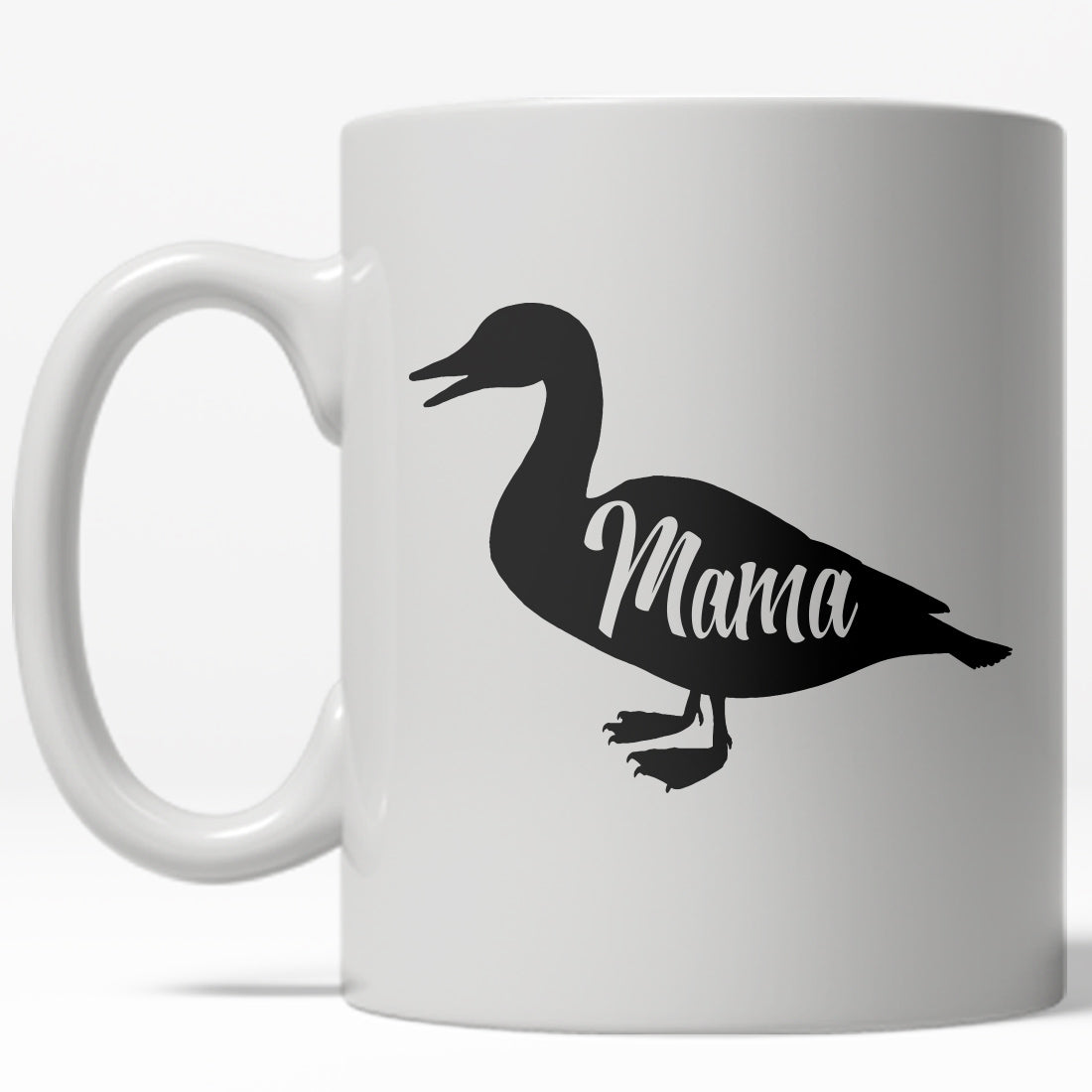 Funny Mama Duck Mama Duck Coffee Mug Nerdy Mother's Day animal Tee