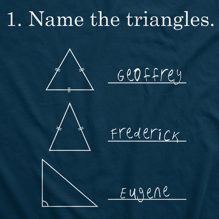 Name The Triangles Youth T Shirt