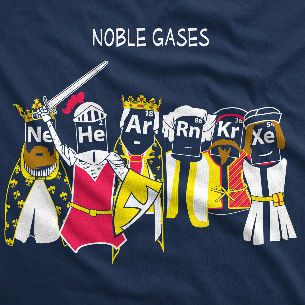 Noble Gases Men&#39;s T Shirt