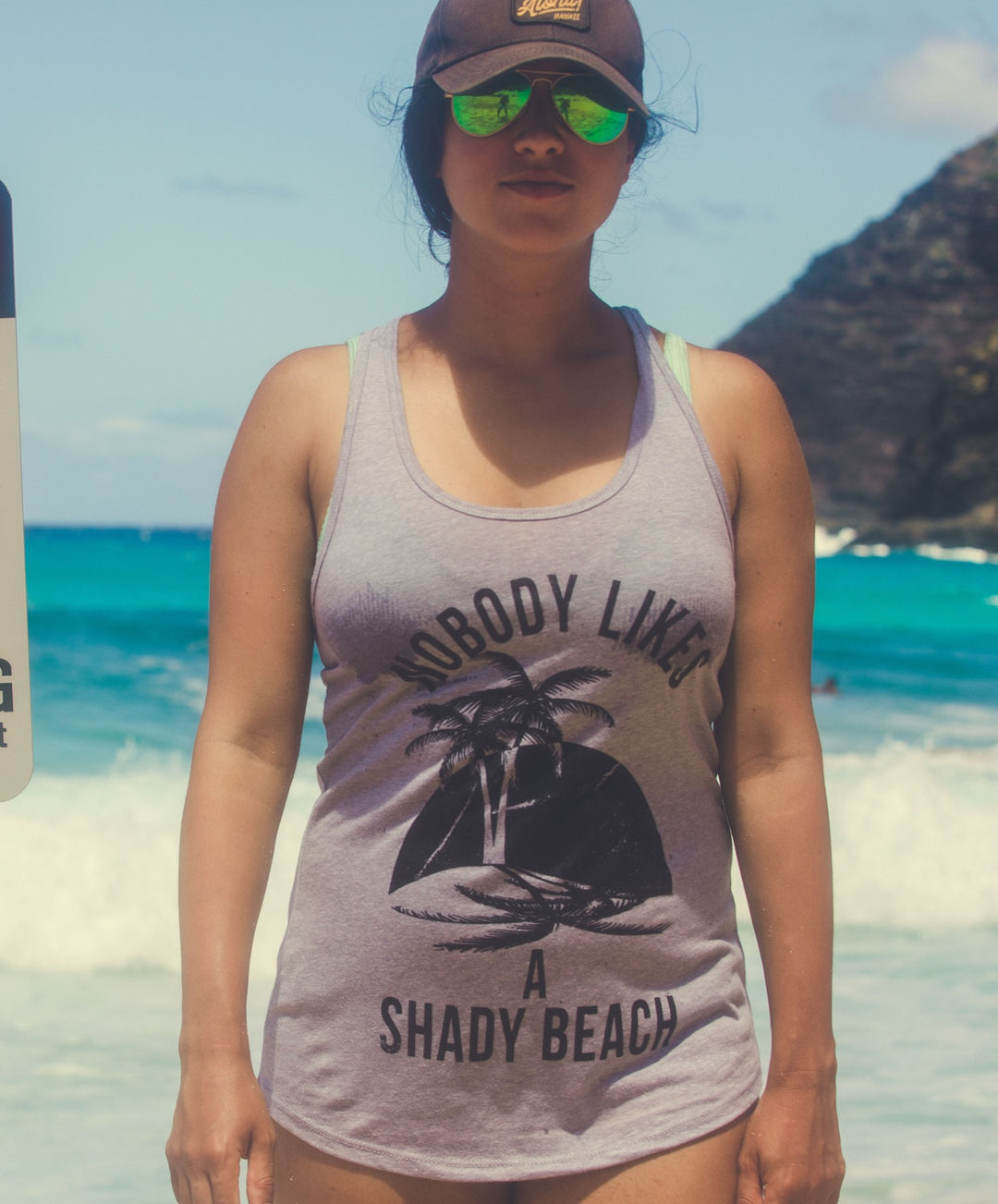 Nobody Likes A Shady Beach Women's Tank Top