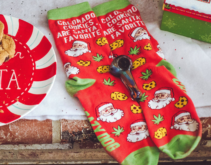 Women's Colorado Cookies Are Santa's Favorite Socks