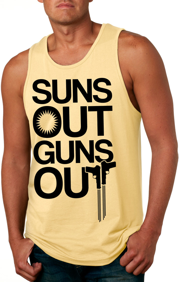 Suns Out Guns Out Men's Tank Top
