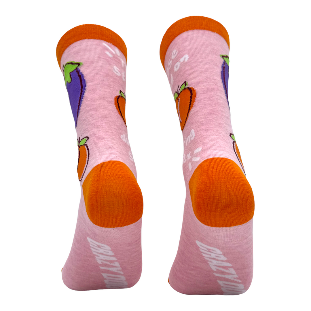 Women's These Stay On During Sex Socks