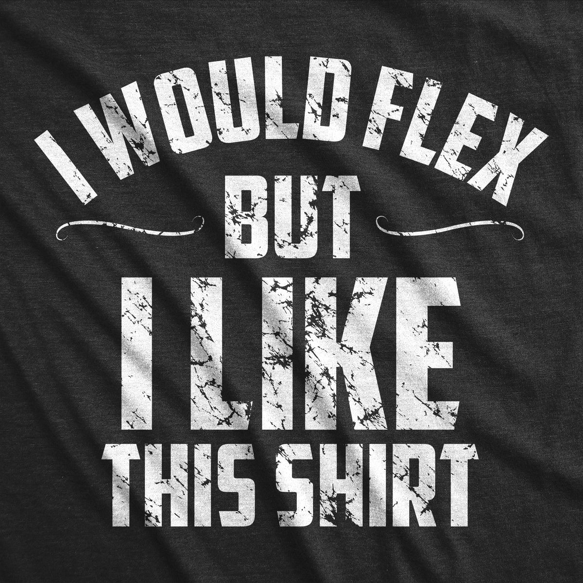 I Would Flex But I Like This Shirt Men&#39;s T Shirt