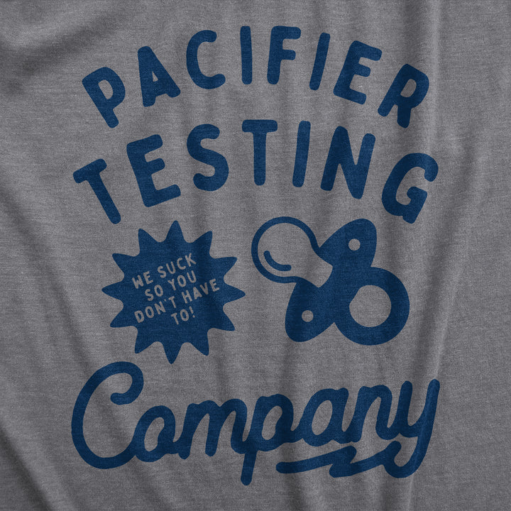 Pacifier Testing Company Baby Bodysuit
