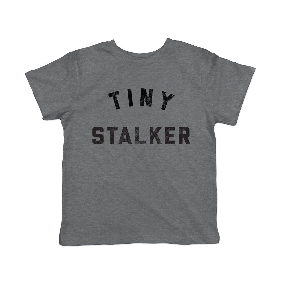 Funny Dark Heather Grey - STALKER Tiny Stalker Toddler T Shirt Nerdy Sarcastic Tee