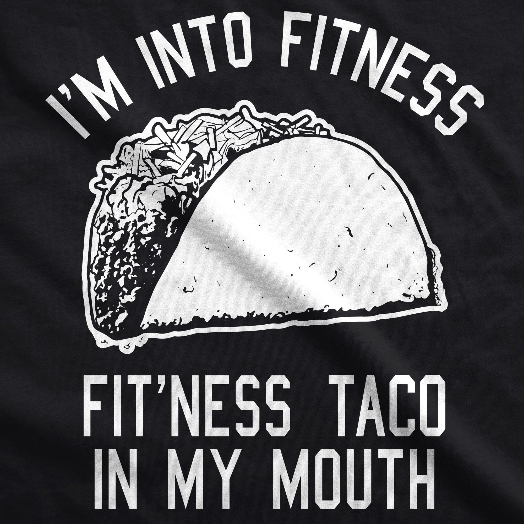 Fitness Taco Cookout Apron  -  Crazy Dog T-Shirts