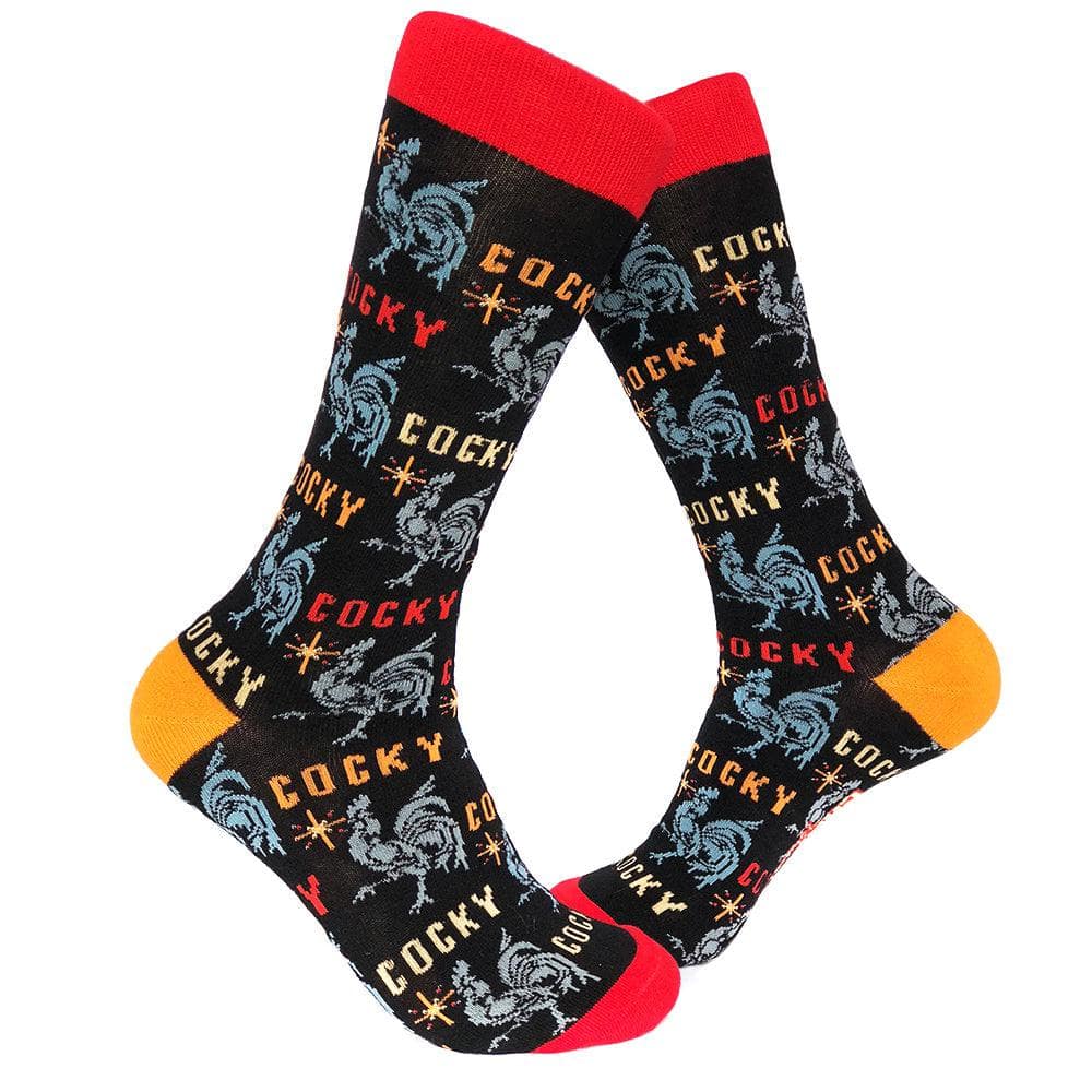 Mens Cocky Socks  -  Crazy Dog T-Shirts