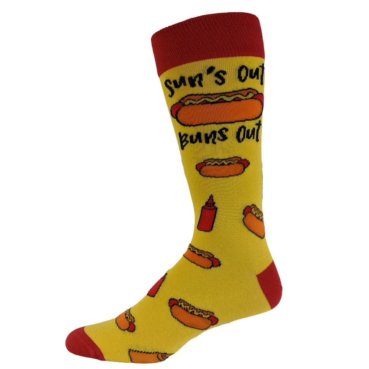 Mens Suns Out Buns Out Socks  -  Crazy Dog T-Shirts