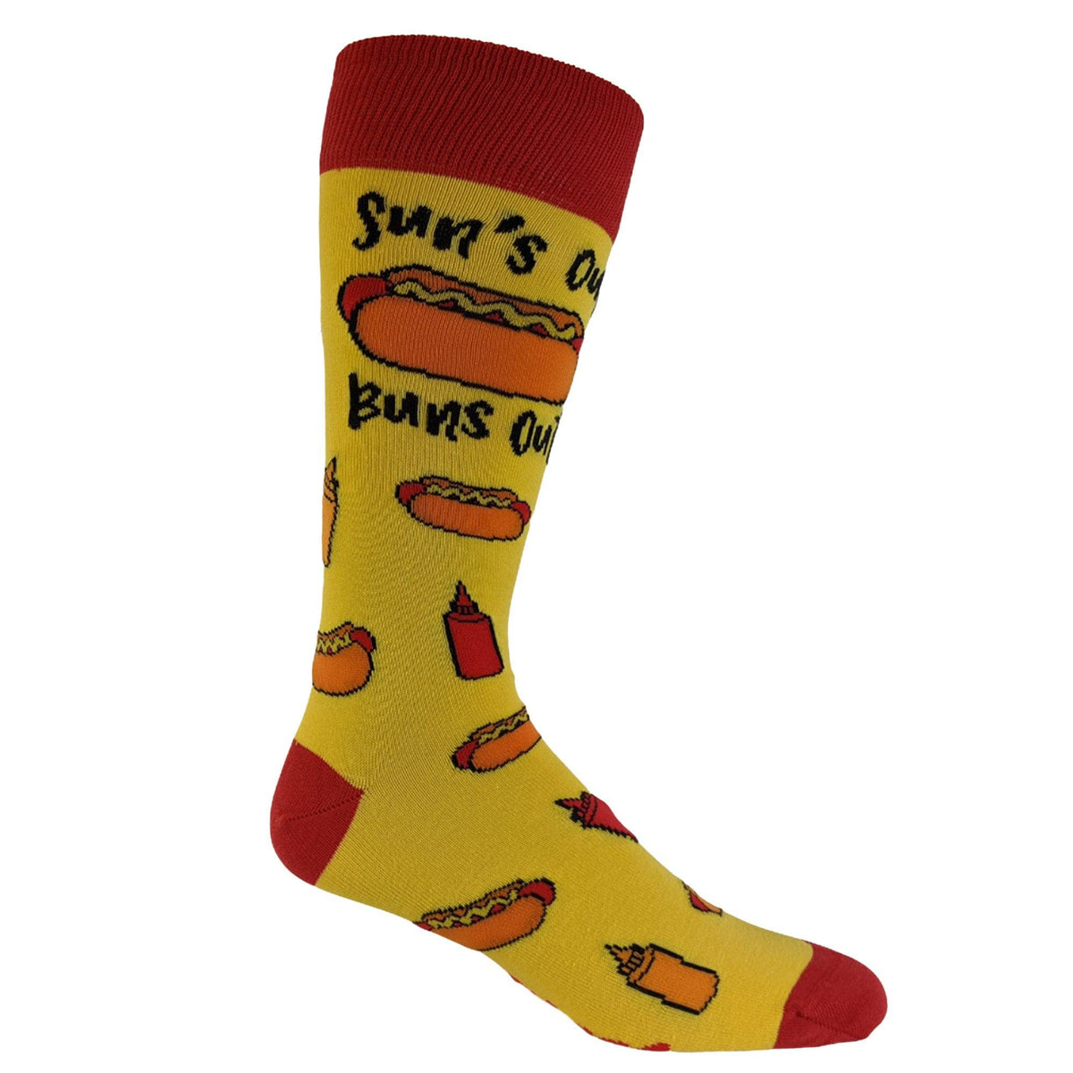 Mens Suns Out Buns Out Socks  -  Crazy Dog T-Shirts