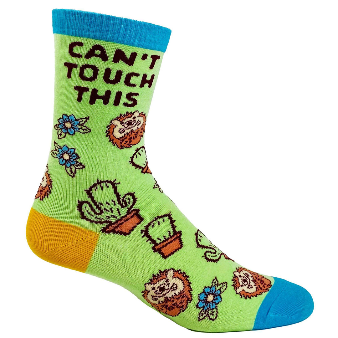 Women's Can't Touch This Socks - Crazy Dog T-Shirts