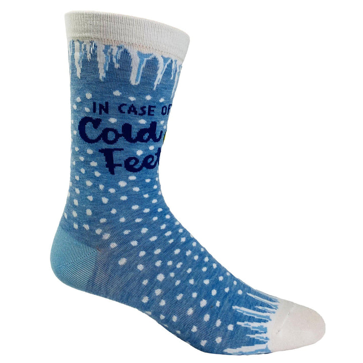 Women's In Case Of Cold Feet Socks - Crazy Dog T-Shirts