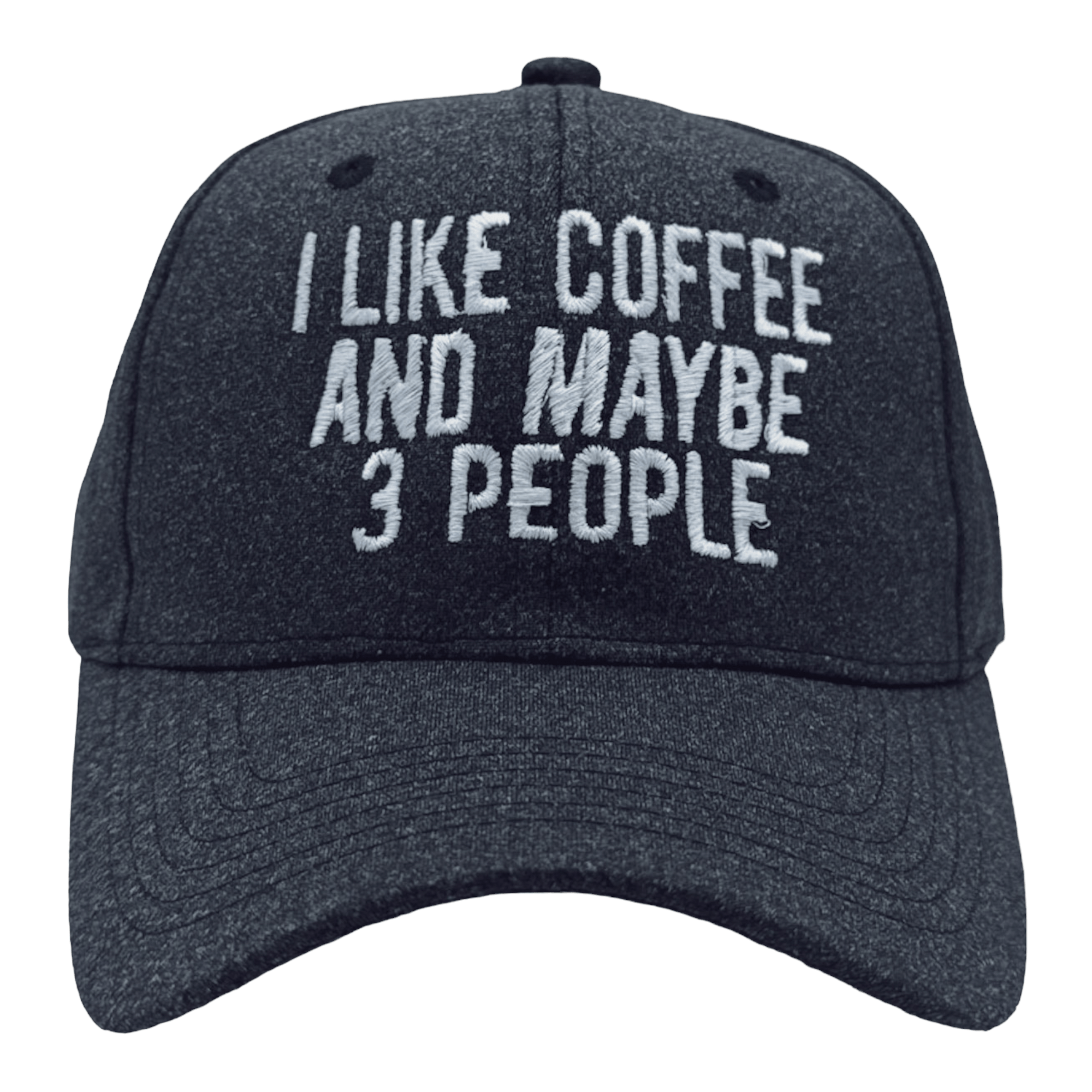 I Like Coffee And Maybe 3 People  -  Crazy Dog T-Shirts