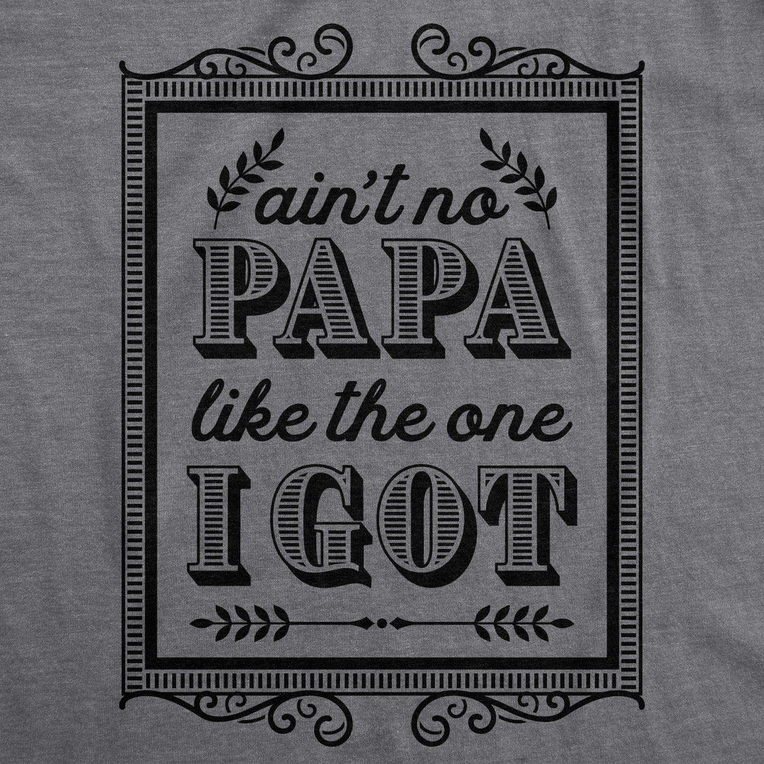 Ain't No Papa Like The One I Got Baby Bodysuit - Crazy Dog T-Shirts