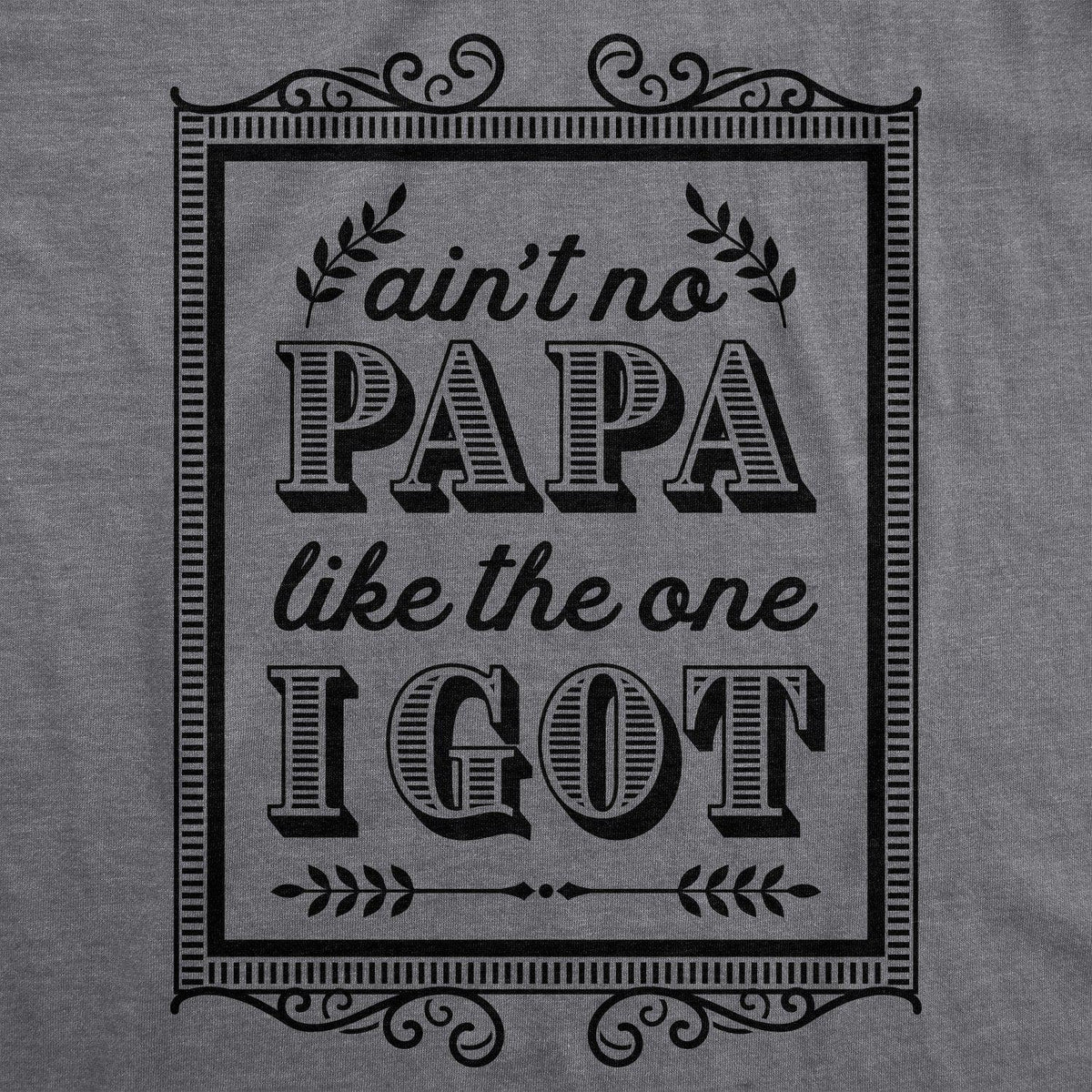 Ain&#39;t No Papa Like The One I Got Baby Bodysuit - Crazy Dog T-Shirts