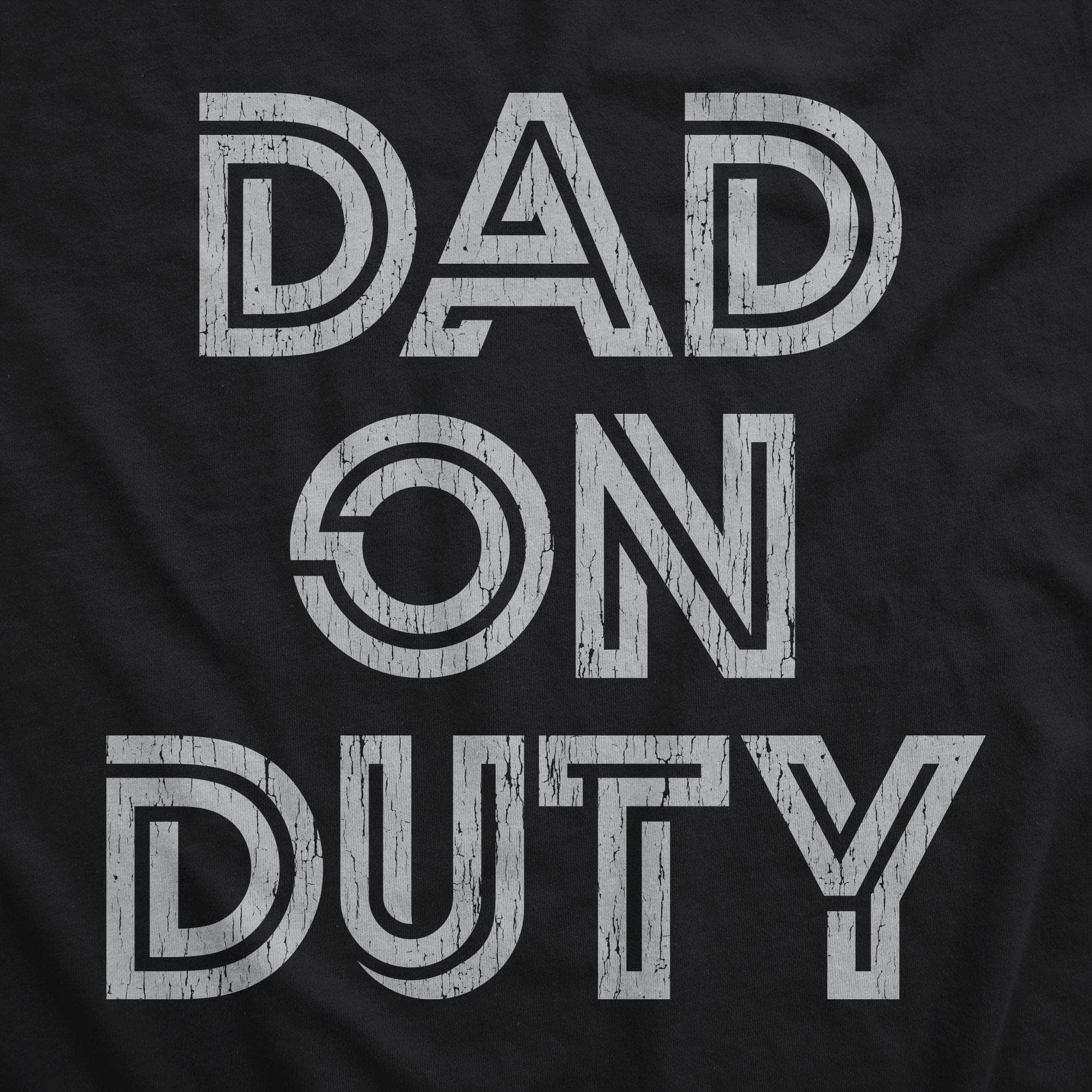 Dad On Duty Face Mask Mask - Crazy Dog T-Shirts