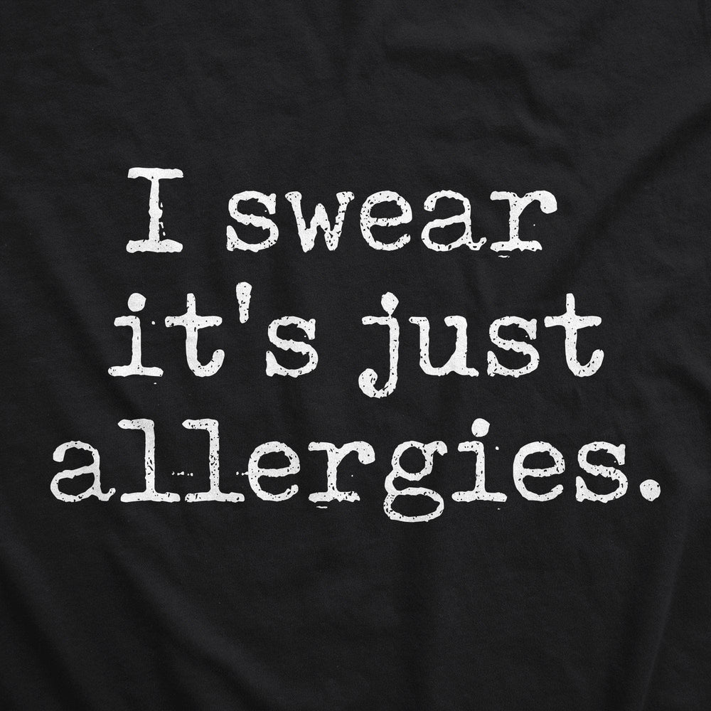 I Swear It's Just Allergies Face Mask Mask - Crazy Dog T-Shirts