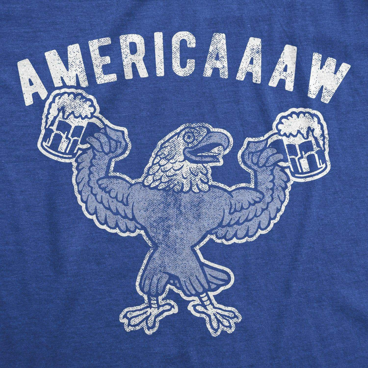 Americaaaw Men&#39;s Tshirt - Crazy Dog T-Shirts