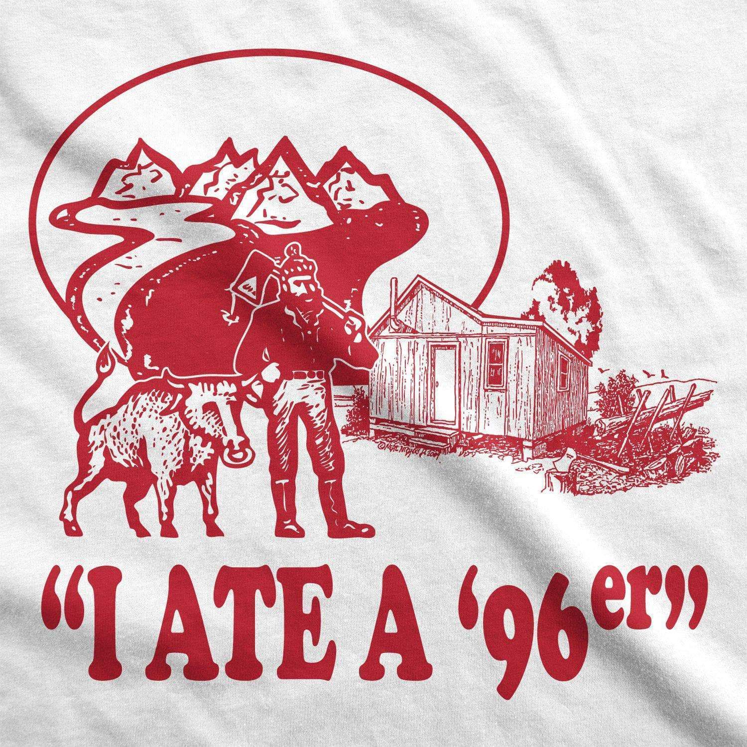 Ate A 96er Men's Tshirt  -  Crazy Dog T-Shirts